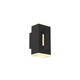 Dals - LWJ08-CC-BK - LED Wall Sconce - Profile - Black