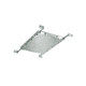 Dals - RFP-UNI - Universal Flat Rough-in Plate - Rough-In Plate - Galvanized steel
