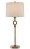 Currey and Company - 6000-0530 - One Light Table Lamp - Germaine Collection - Antique Brass
