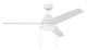 Craftmade - CZY52W3 - 52 Ceiling Fan - Cozy 52 3-Blade Ceiling Fan - White