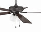 Eos Frost 4 Light 52" Ceiling Fan (ECF114CBZ5-CBZWLN)