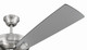 EOS 2 Light Frosted White Bowl 52" Ceiling Fan 52" Ceiling Fan (ECF211BNK5-BNGW)