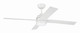 Craftmade - KLS52W4 - 52 Ceiling Fan - Kelsey 52 4-blade Indoor Ceiling Fan - White