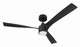 Phoebe 52" 3-Blade In/Outdoor Damp Fan 52" Ceiling Fan (PHB52FB3)