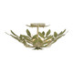 Broche Four Light Semi Flush Mount (560-CT)