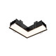 Dals - LNR-ACC90-CC-BK - 90deg Corner - Boulevard - Black