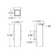 Wall Sconce (LWB12-CC-BK)