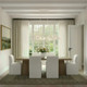 Broche Six Light Linear Chandelier (567-MT)
