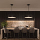 Napa Pendant (NAPF30-CC-UNV-BK)