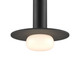 Dals - PIL-ACCGB-DG - Glass Ball and Felt Disk - Pillar - Dark gray