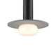 Dals - PIL-ACCGB-MG - Glass Ball and Felt Disk - Pillar - Medium gray