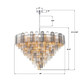 Addis 28 Light Chandelier (ADD-327-CH-AU)