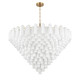Addis 40 Light Chandelier (ADD-329-AG-WH)