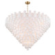 Addis 40 Light Chandelier (ADD-329-AG-WH)