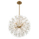 Adley Six Light Chandelier (ADL-506-AG-CL)