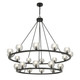 Crystorama - ARA-10268-MK - LED Chandelier - Aragon - Matte Black