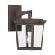 Belmont One Light Outdoor Wall Sconce (BEL-A8061-TZ)