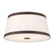 Crystorama - CAL-2400-LG - Three Light Flush Mount - Callahan - Luxe Gold