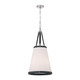 Crystorama - CAL-2404-PN - Three Light Pendant - Callahan - Polished Nickel