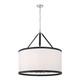 Crystorama - CAL-2408-PN - Eight Light Pendant - Callahan - Polished Nickel