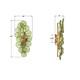 Esme Four Light Wall Sconce (ESM-4001-AG-GR)