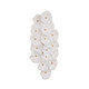 Esme Four Light Wall Sconce (ESM-4001-AG-WH)