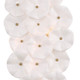Esme Four Light Wall Sconce (ESM-4001-AG-WH)