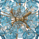 Esme Six Light Chandelier (ESM-4005-AG-BL)