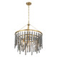 Gemma Seven Light Chandelier (GEM-7004-MG-SS)