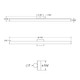 Vela Vanity Light (VAN002-CC-46BK)