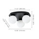 Castrovido LED Flush Mount (207114A)