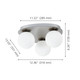 Castrovido LED Flush Mount (207115A)
