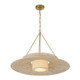 Juniper One Light Chandelier (JNP-10543-SG)
