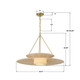Juniper One Light Chandelier (JNP-10543-SG)