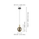 Fruitera LED Pendant (390463A)