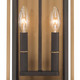 Lendel Two Light Outdoor Wall Sconce (LDL-902-TZ-TG)