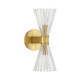 Lotus Two Light Wall Sconce (LOT-702-LG)