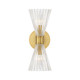 Lotus Two Light Wall Sconce (LOT-702-LG)