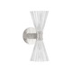 Lotus Two Light Wall Sconce (LOT-702-PN)