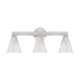 Lotus Three Light Bath (LOT-703-PN)
