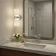 Lotus Two Light Wall Sconce (LOT-712-PN)