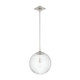 Crystorama - ORY-1007-PN-CL - One Light Pendant - Orly - Polished Nickel