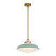 Crystorama - XAN-8006-VG-GR - One Light Pendant - Xander - Vibrant Gold