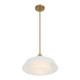 Xander One Light Pendant (XAN-8006-VG-WH)