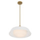 Xander Three Light Pendant (XAN-8009-VG-WH)