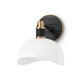 Palecek - 2267-79 - One Light Wall Sconce - Brooklyn - Antique Brass/ Black