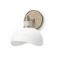 Palecek - 2267-96 - One Light Wall Sconce - Brooklyn - Champagne/Oak