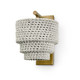 Palecek - 2752-53 - Wall Sconce - Veranda - Whitewash Ant Brass