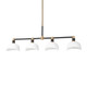 Palecek - 2874-79 - Chandelier - Brooklyn - Black