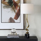 Spiraling One Light Buffet Lamp (30614-1)